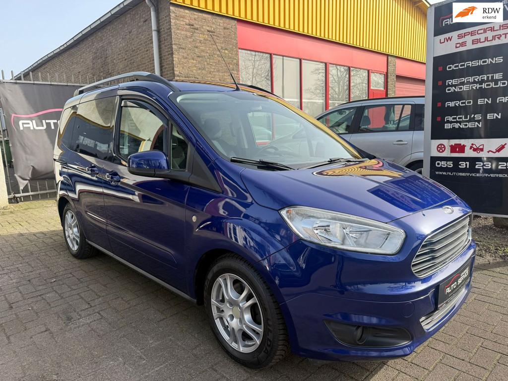 Ford Tourneo Courier 1.0 LMV|STOELVERWARMING | BLUETOOTH, Voorwielaandrijving, Gebruikt, Blauw, Origineel Nederlands