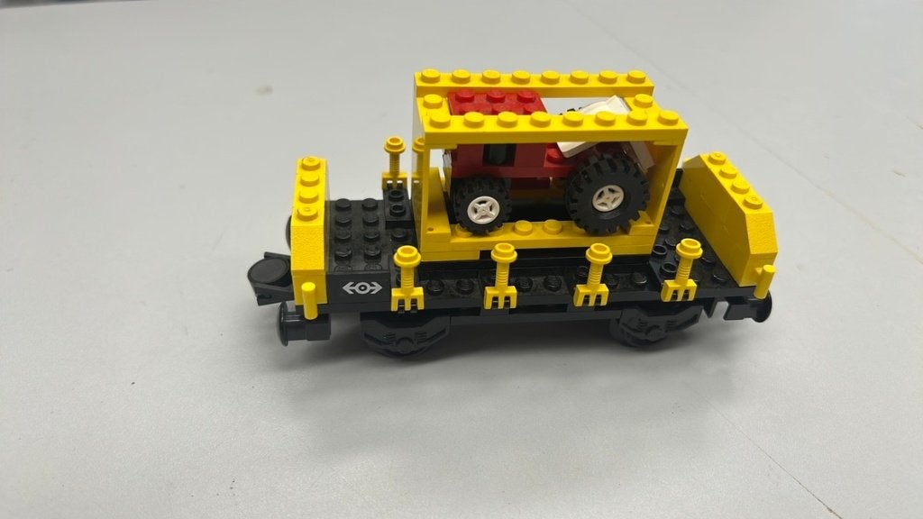 SB2809 Lego trein wagon 4563, Ophalen of Verzenden, Zo goed als nieuw
