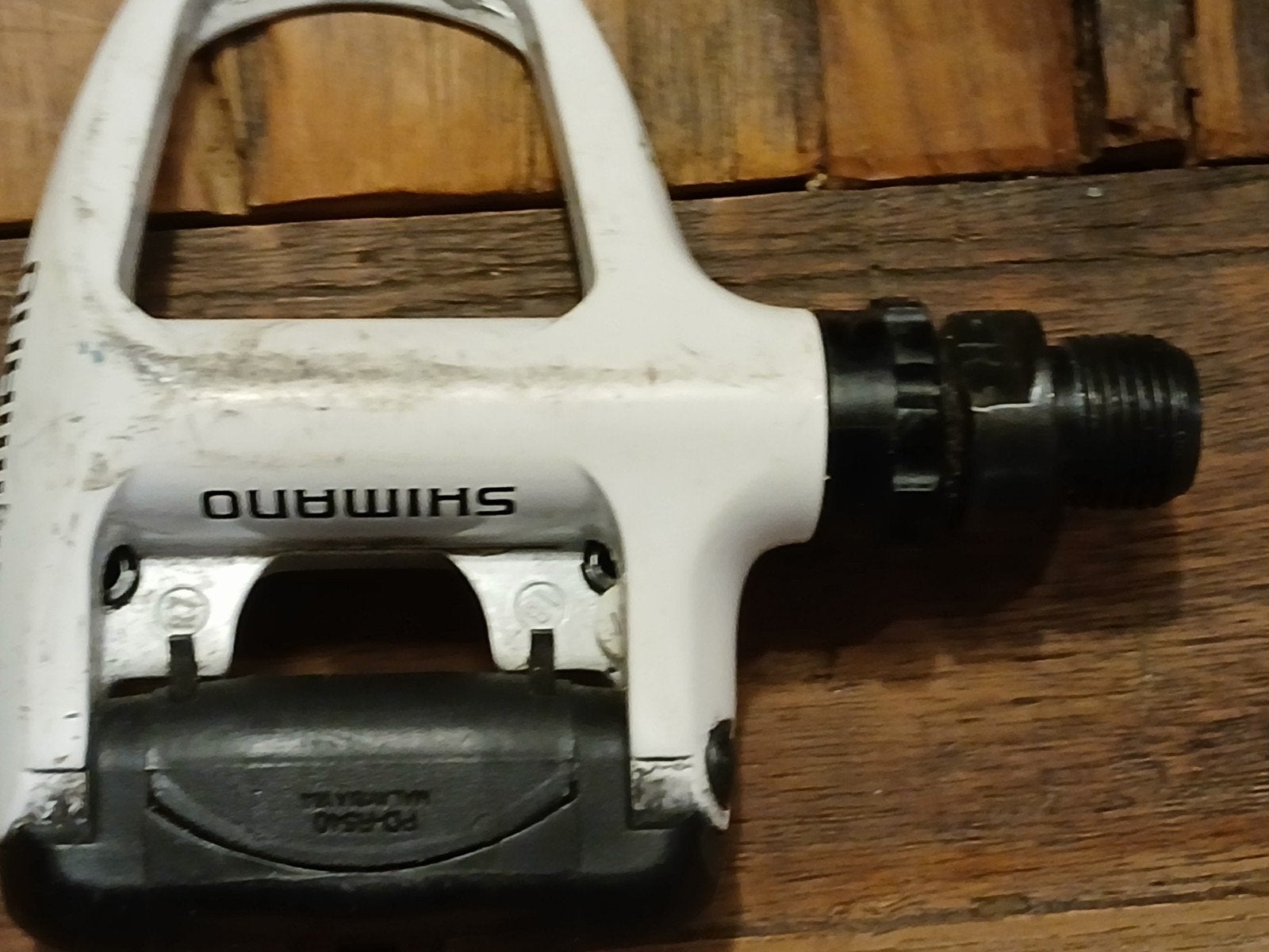 Shimano fietsschoenen maat 45 met spd pedalen, Ophalen, Gebruikt, Kleding