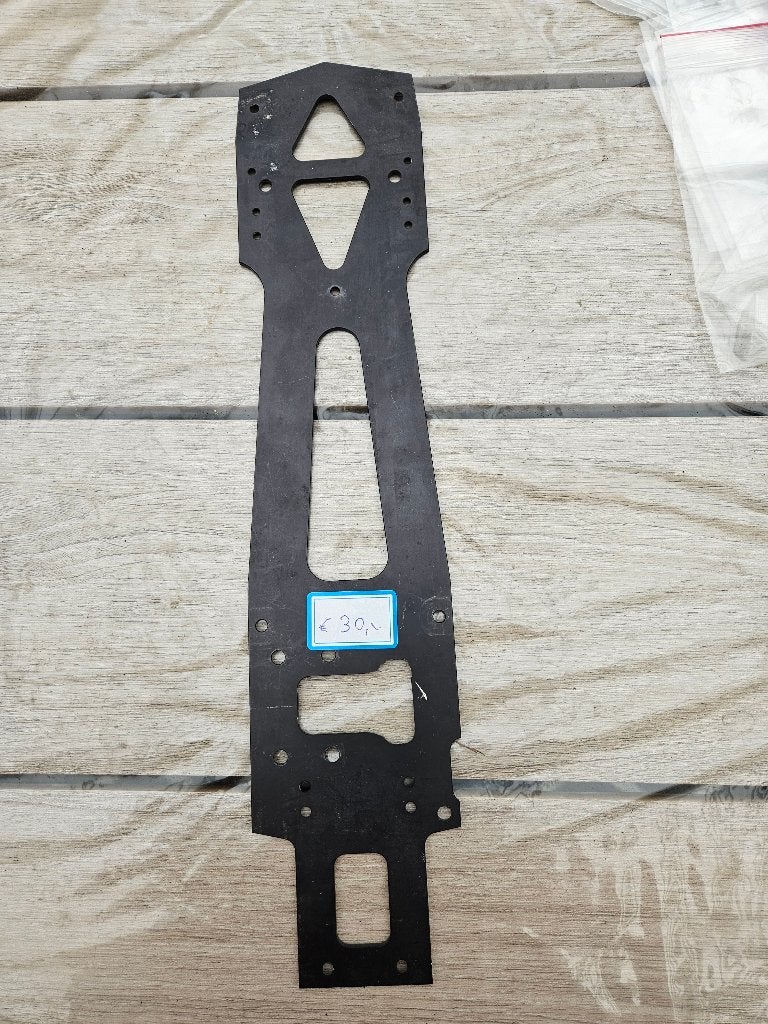 Alu chassis Serpent Quattro, Ophalen of Verzenden, Gebruikt, Schaal 1:8, Auto onroad
