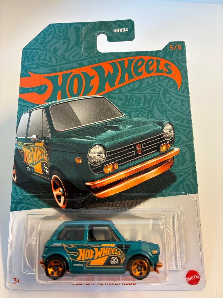 89462: Custum Honda N600 - 1970 - Hot Wheels, Nieuw, Ophalen of Verzenden, Gondel 1, 1186MJ Amstelveen, Service.nl@mattel.com