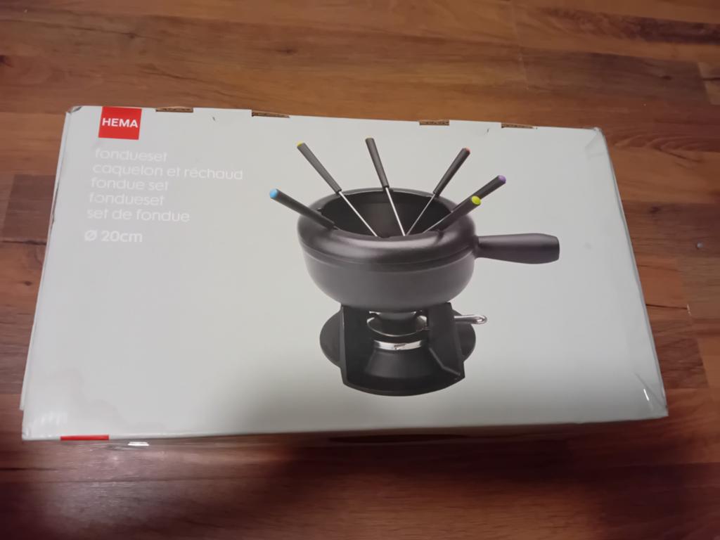 Fondueset 20cm, Ophalen of Verzenden, Nieuw, Brander, Fondueset