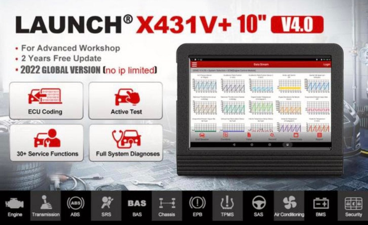 nieuwe Elite Versie LAUNCH X431 V + V4.0, Ophalen of Verzenden