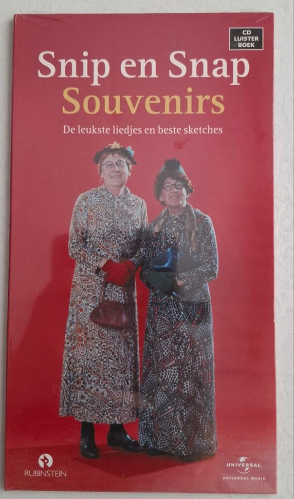 Snip en Snap Souvenirs: Liedjes en Sketches Luisterboek CD, Boeken, Cd, Ophalen of Verzenden, Willy Walden en Piet Muyselaar, Volwassene