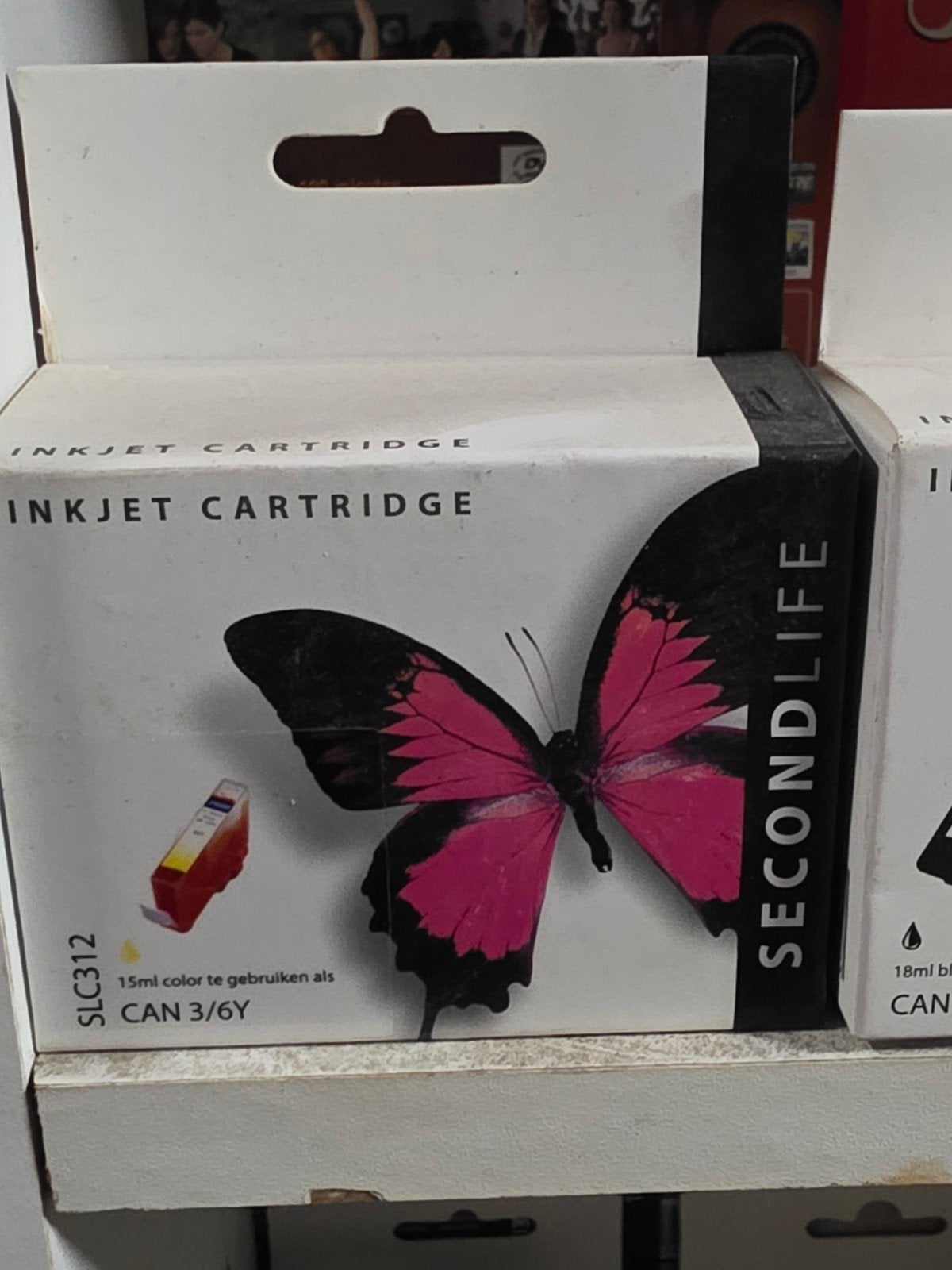 Secondlife Inkjet Cartridge Kleur (SLC312) CAN 3/6Y, Computers en Software, Info@secondlife.nl, Printer, Onbekend, raadpleeg verpakking