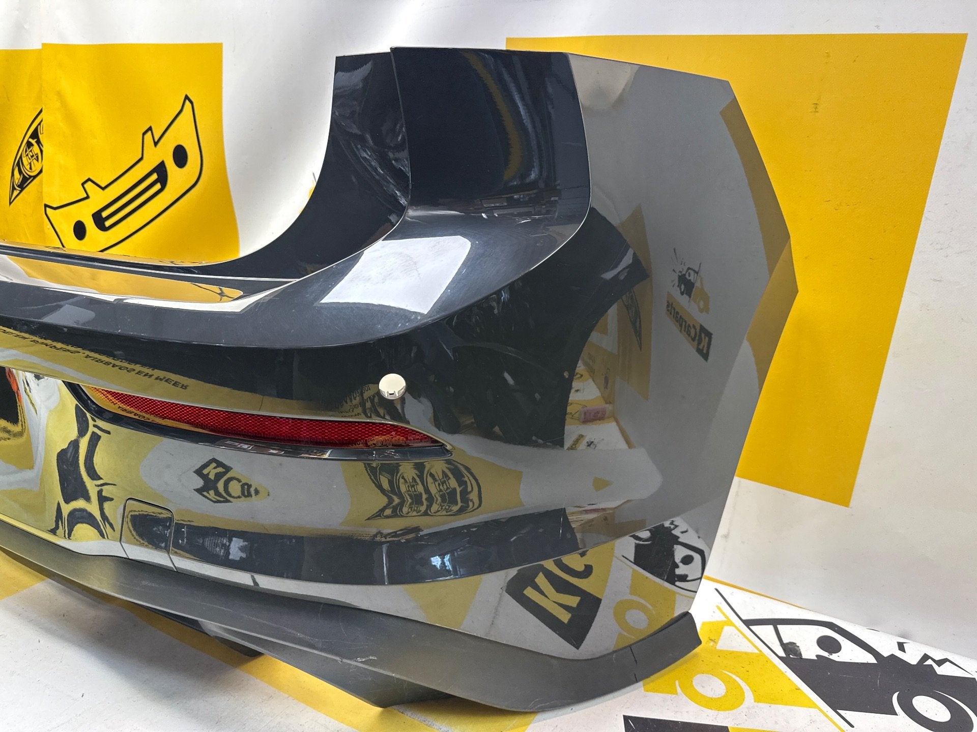 VOLKSWAGEN VW GOLF VIII 8 GTI 4pdc ACHTERBUMPER 5H6807421D, Gebruikt, Volkswagen, Volkswagen AG, Achter