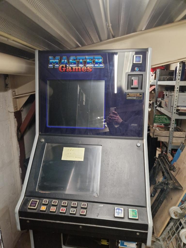 2x Master Games multigame Gokkast - Werkend zonder voeding, Verzamelen, Automaten | Gokkasten en Fruitautomaten, Euro, Ophalen of Verzenden