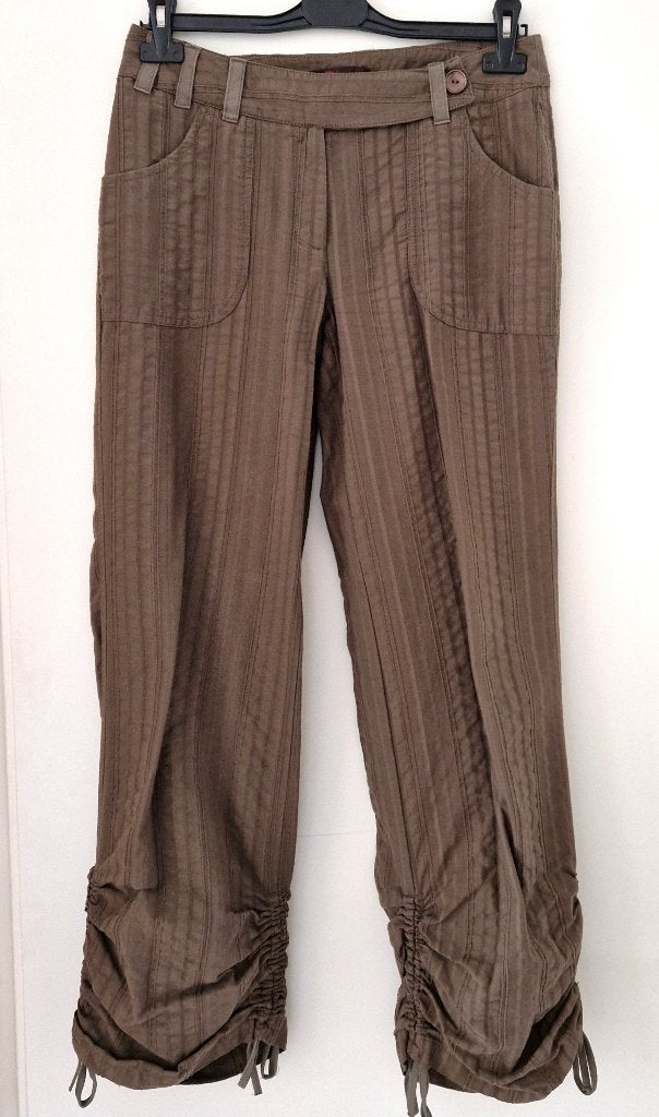 Bruine Steps dames broek maat 36 z.g.a.n., Kleding | Dames, Broeken en Pantalons, Bruin, Ophalen of Verzenden, Zo goed als nieuw
