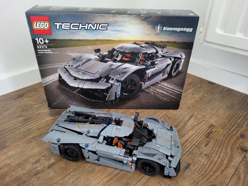 Lego Technic 42173 Koenigsegg Jesko auto, Compleet, Lego, Ophalen of Verzenden, Zo goed als nieuw
