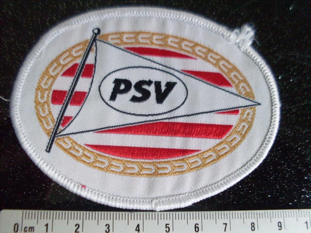 patch opnaai embleem psv eindhoven logo, Verzamelen, Verzenden, Gebruikt, PSV, Poster, Plaatje of Sticker