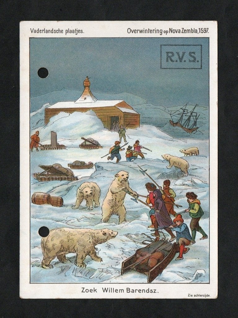 Overwintering op Nova Zembla Zoekplaatje Willem Barendsz., Verzamelen, Overige Verzamelen, Ophalen of Verzenden, Zo goed als nieuw