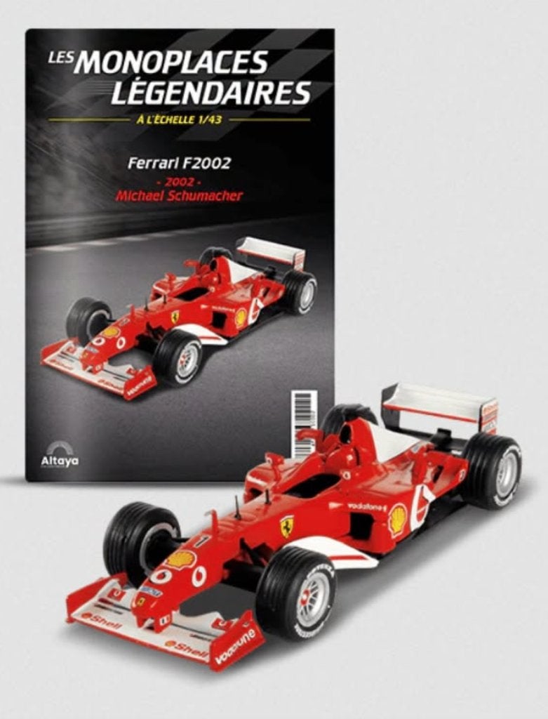 Ferrari F2002 2002 Michael Schumacher schaal 1/43  Altaya, Verzenden, Nieuw, Auto, Overige merken