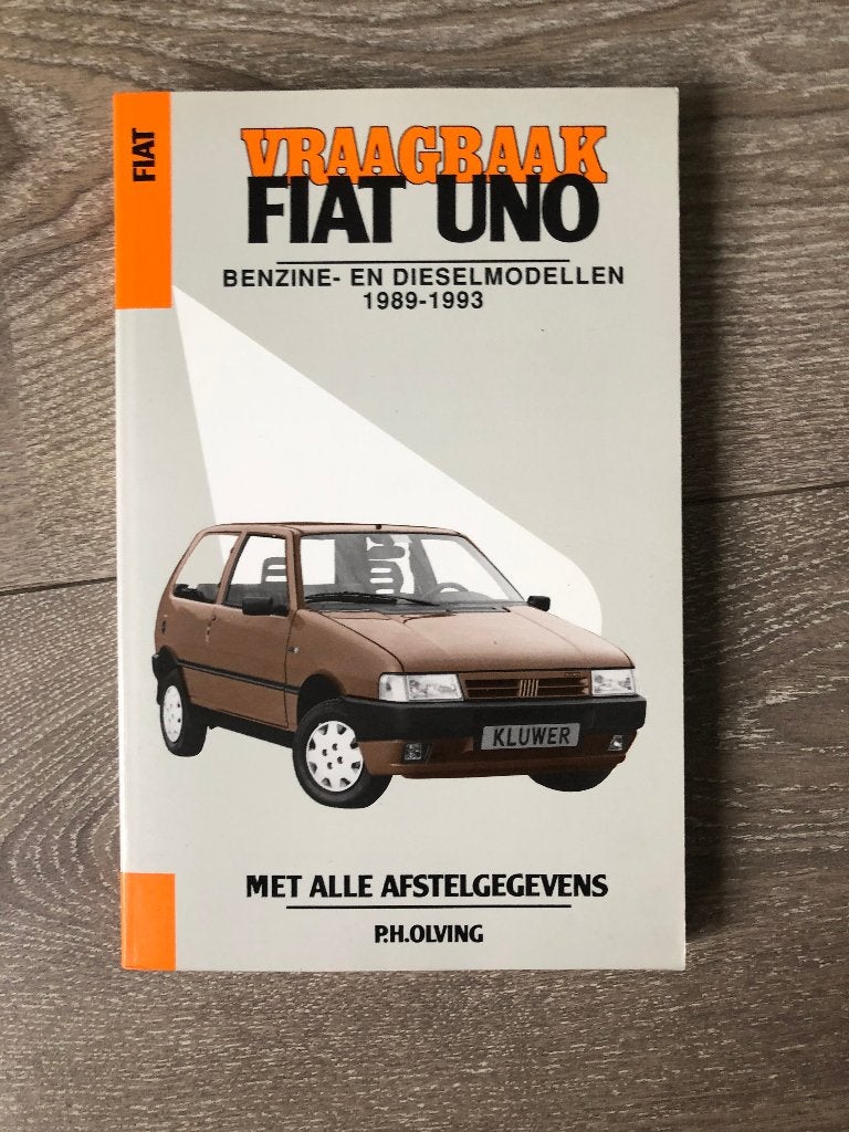 Vraagbaak Fiat Uno Benzine- en Dieselmodellen 1989-1993, Ophalen of Verzenden