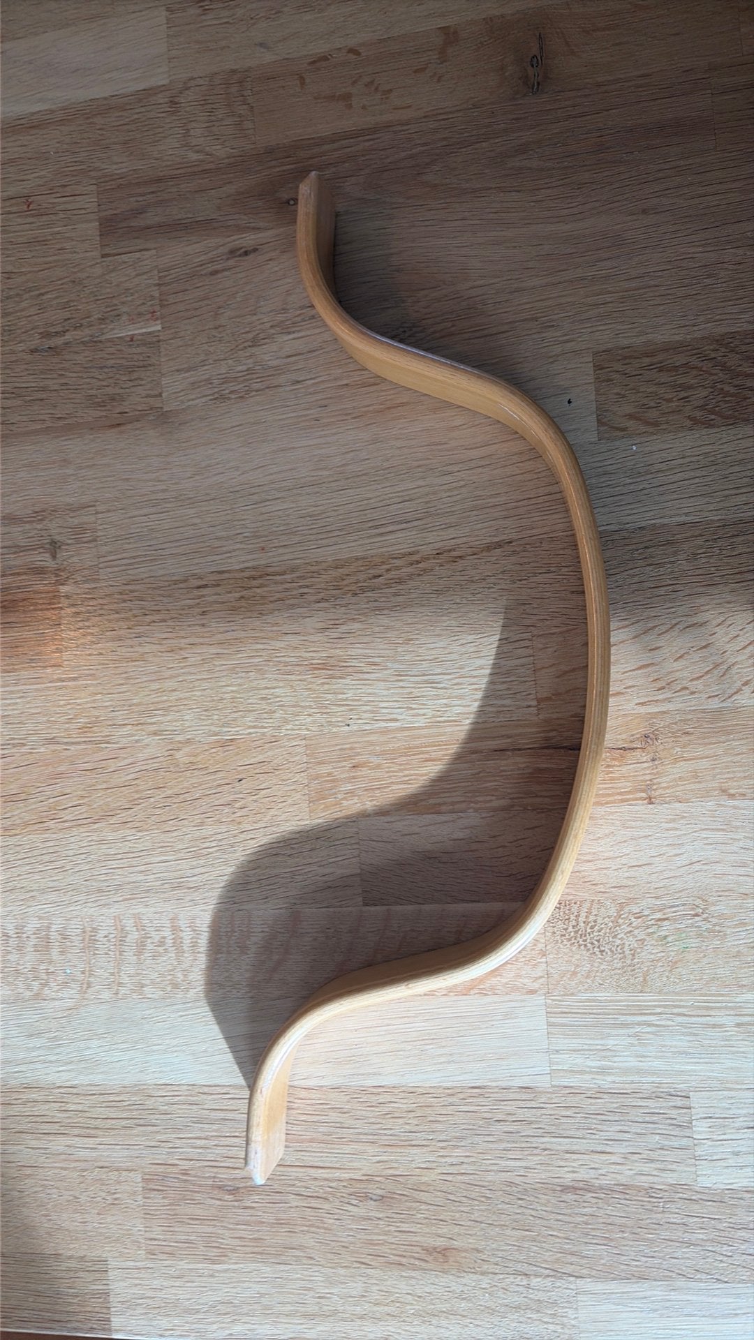 Houten beugel tripp trapp stokke stoel, Ophalen of Verzenden, Gebruikt, Stoel