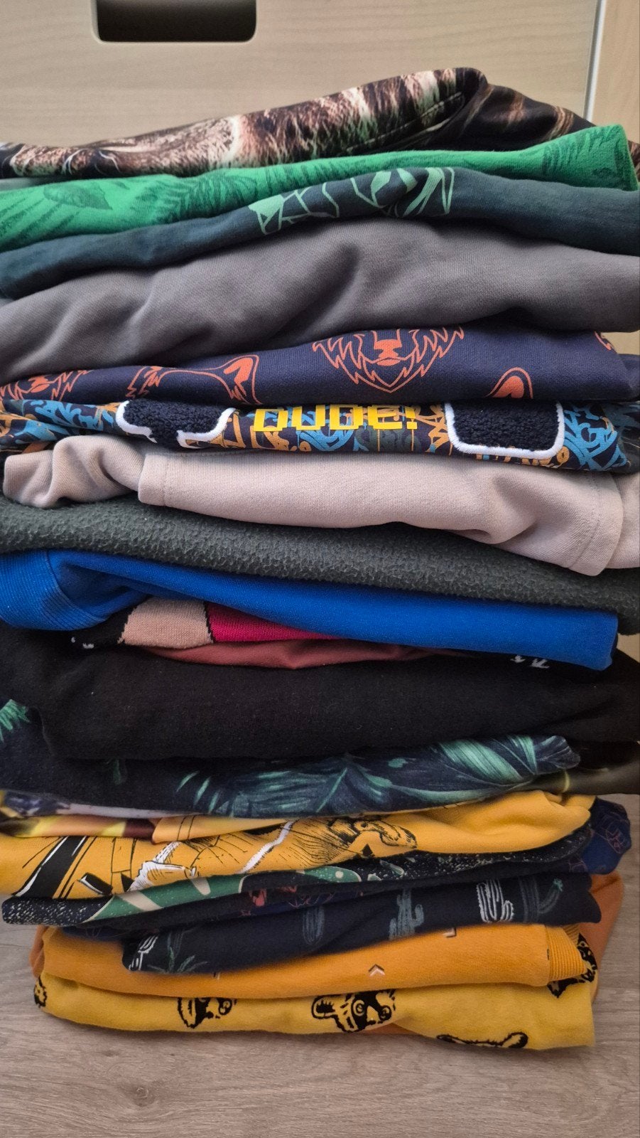 Kledingpakket (meer dan 50 items) jongen winter maat 146/152, Ophalen, Gebruikt, Maat 146