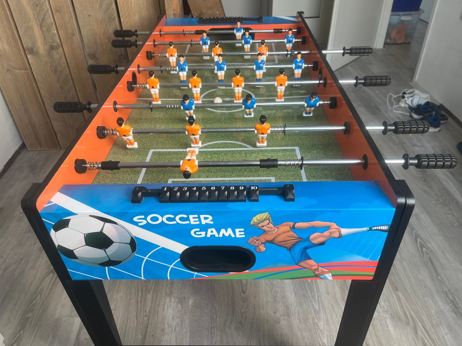 Garlando F- zero Soccer game Voetbaltafel/ Kickertafel, Ophalen, Zo goed als nieuw