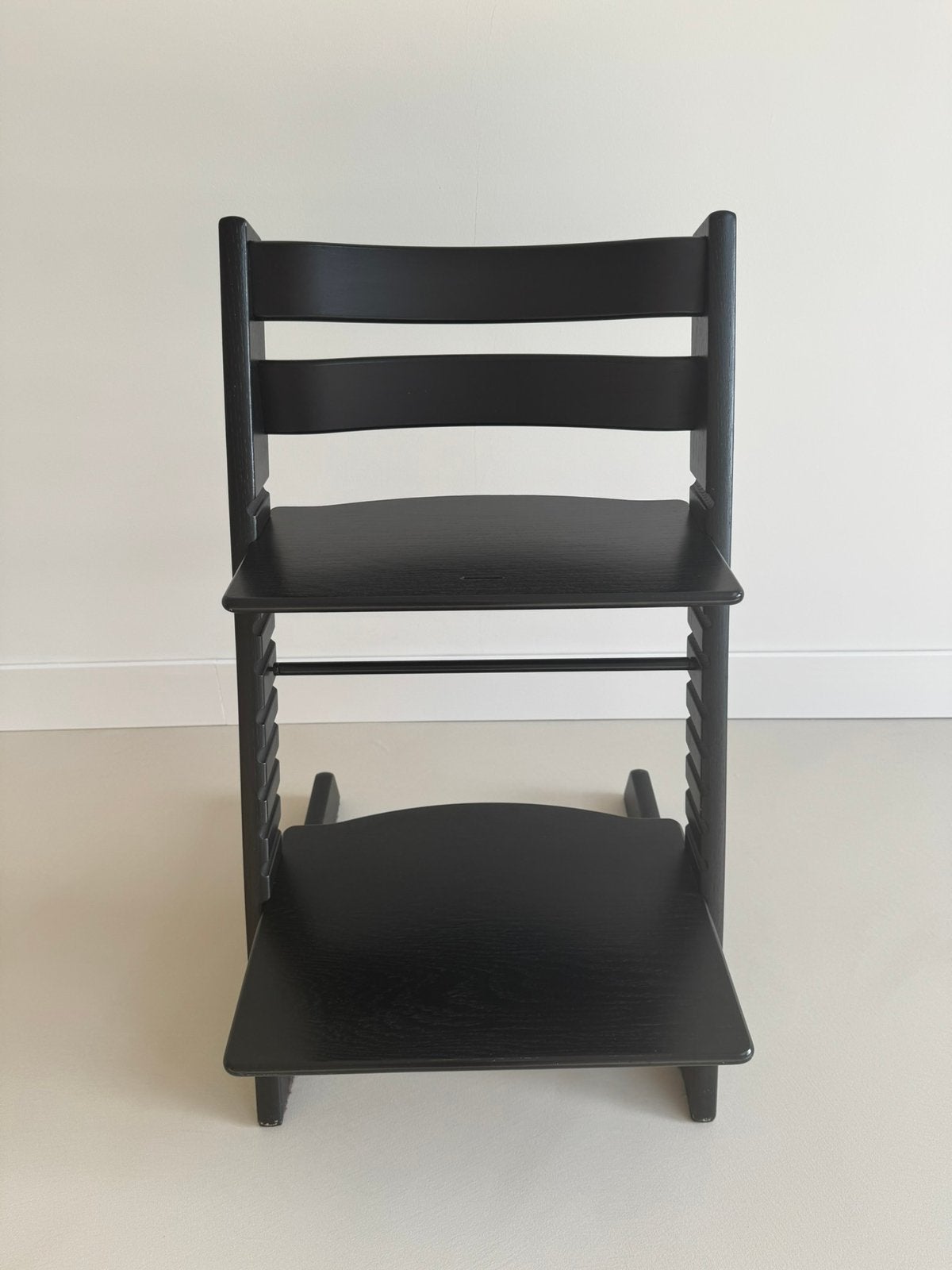 Stokke Tripp Trapp meegroeistoel – zwart, Ophalen, Zo goed als nieuw, Meegroeistoel