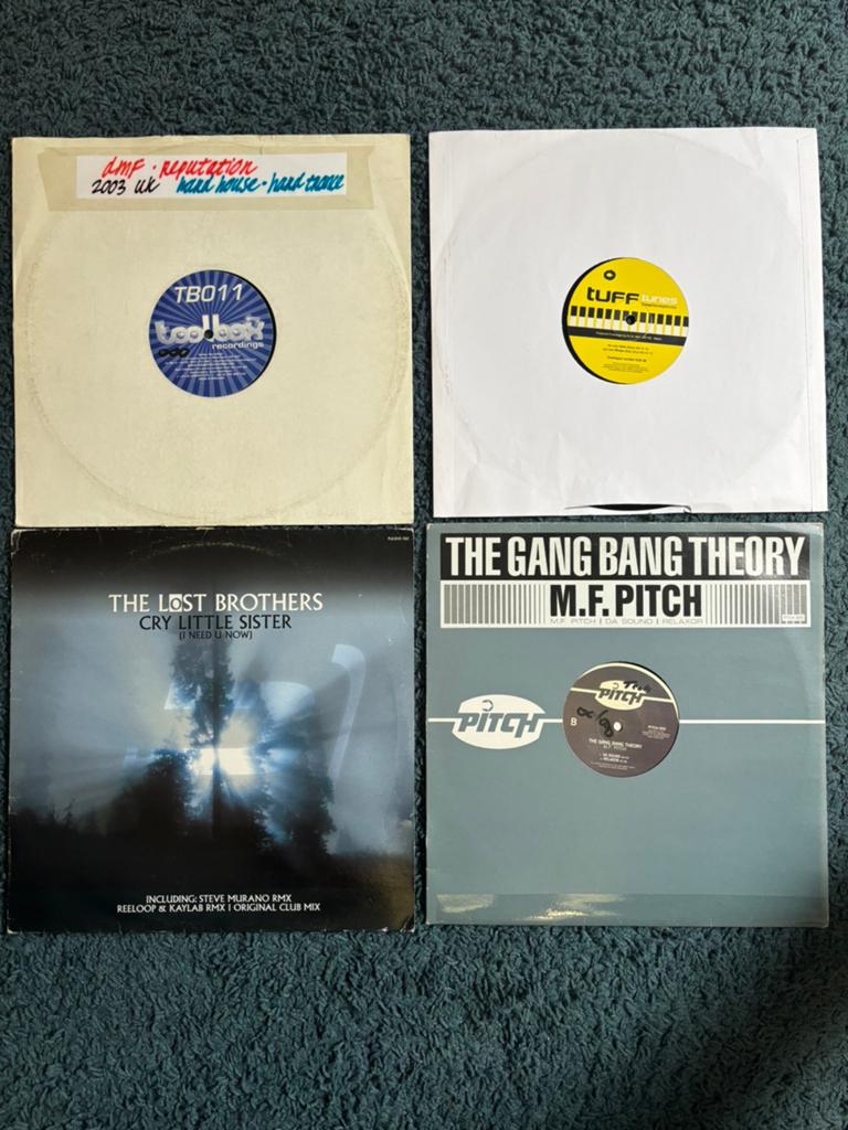 Techno vinyl 12” - prima staat - 23 stuks, Ophalen of Verzenden, Zo goed als nieuw, 12 inch, Techno of Trance