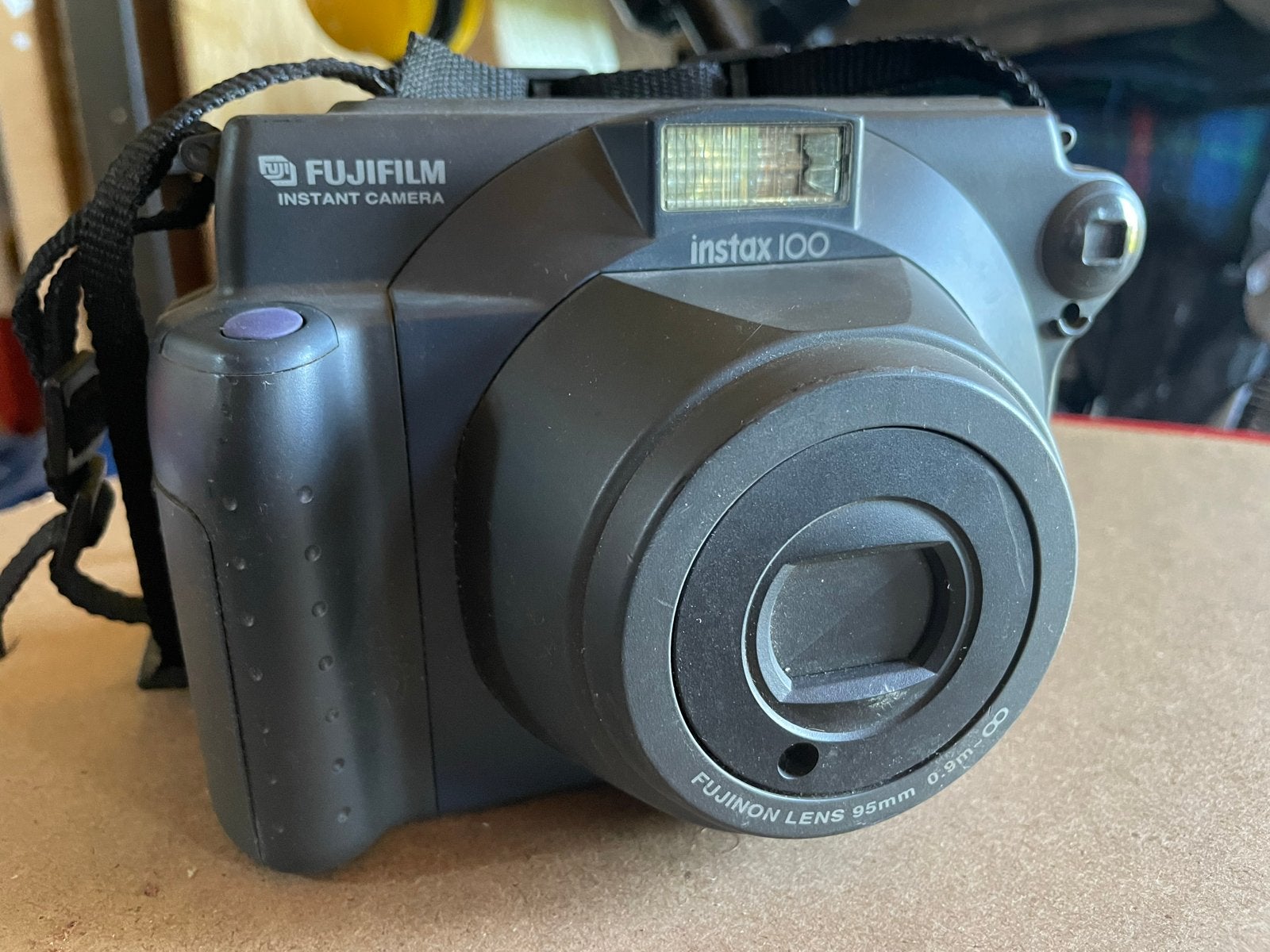 Fujifilm Instax 100 Instant Camera - Vintage Polaroid, Audio, Tv en Foto, Fotocamera's Analoog, Ophalen of Verzenden, Gebruikt