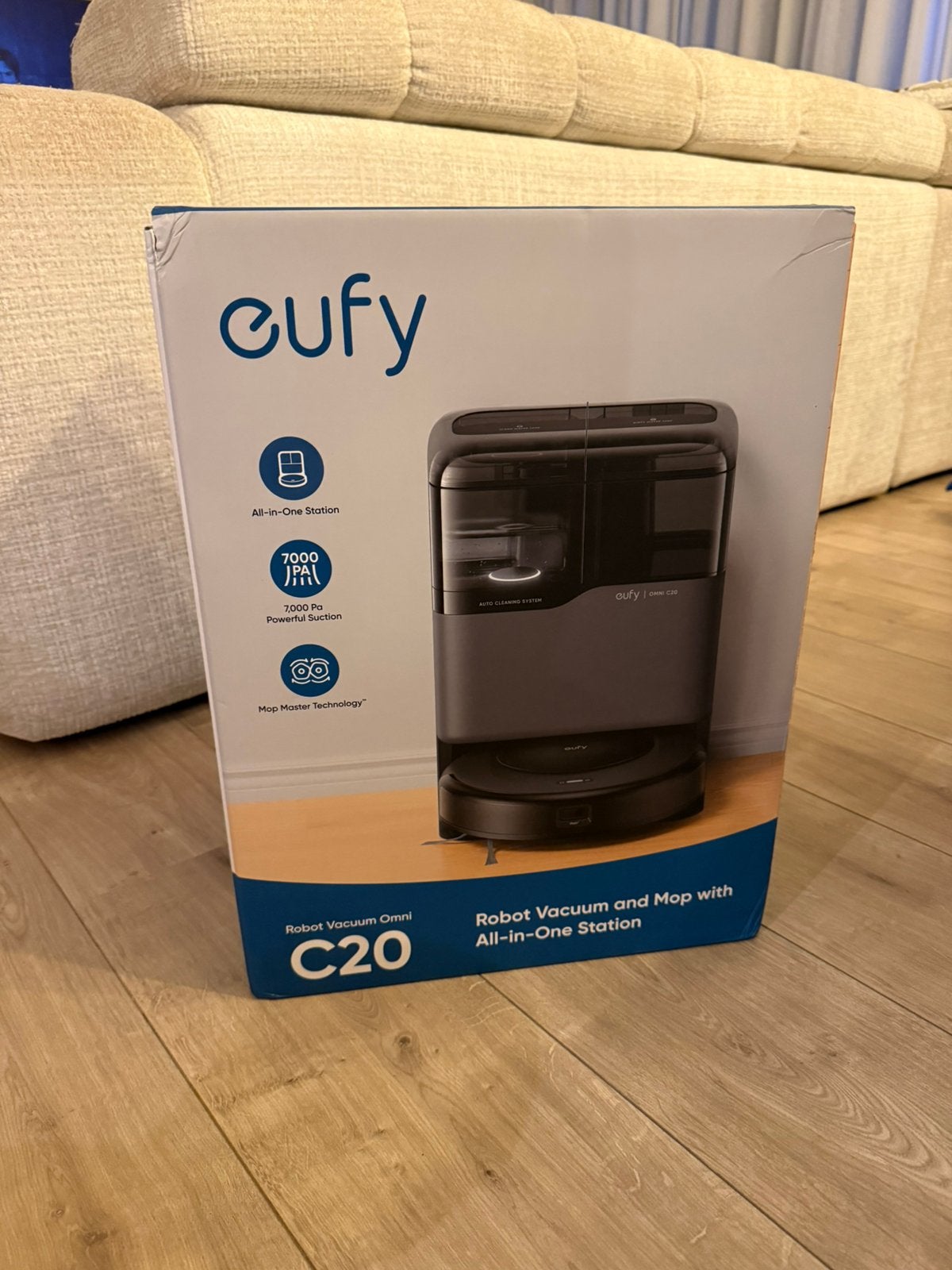 EUFY C20 OMNI ROBOTSTOFZUIGER, Ophalen of Verzenden, Zo goed als nieuw, Robotstofzuiger