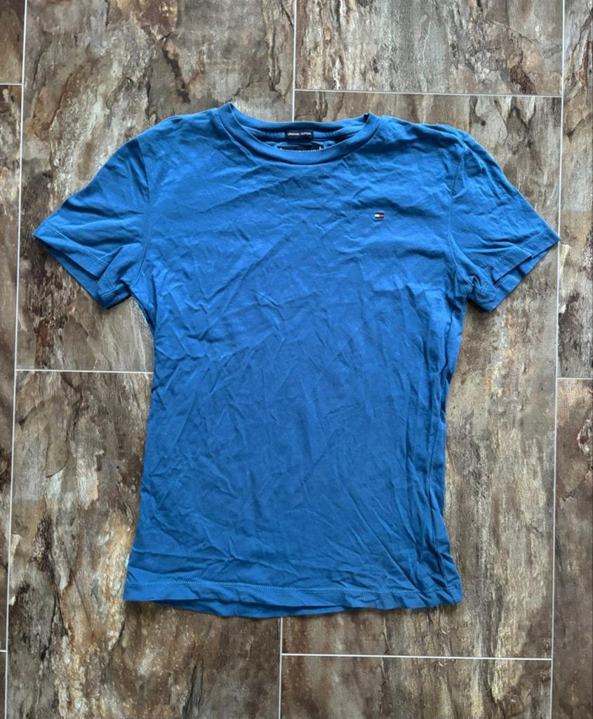 Tommy Hilfiger basic t-shirt, Kinderen en Baby's, Kinderkleding | Maat 152, Verzenden, Shirt of Longsleeve, Jongen, Tommy Hilfiger