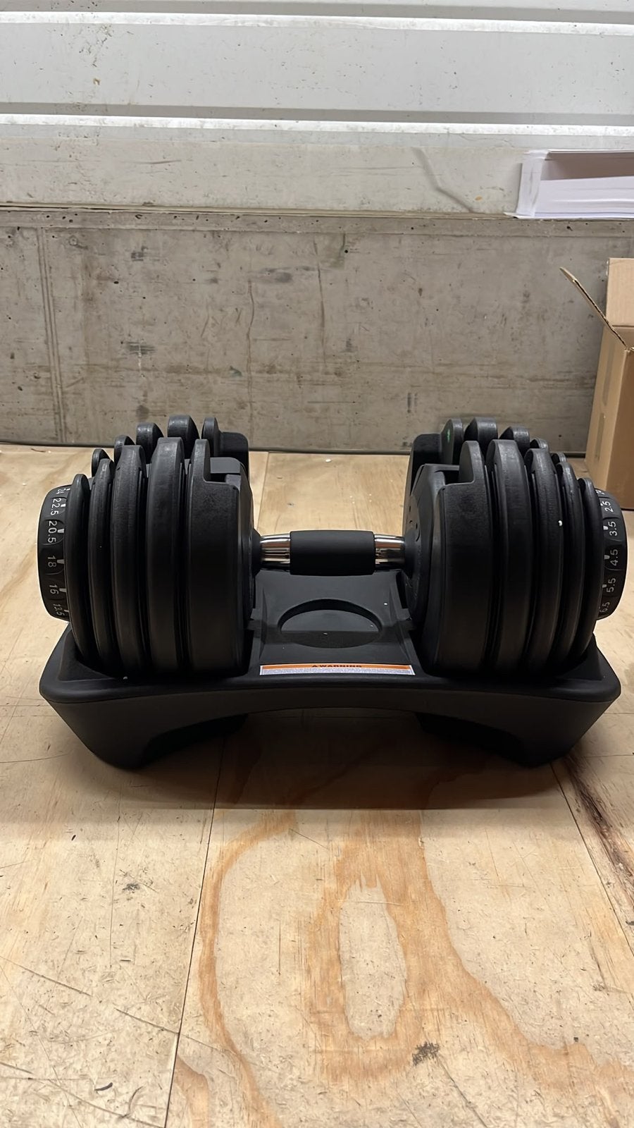 Verstelbare Dumbbell 24kg - Compact en Efficiënt, Ophalen, Nieuw, Armen, Dumbbell