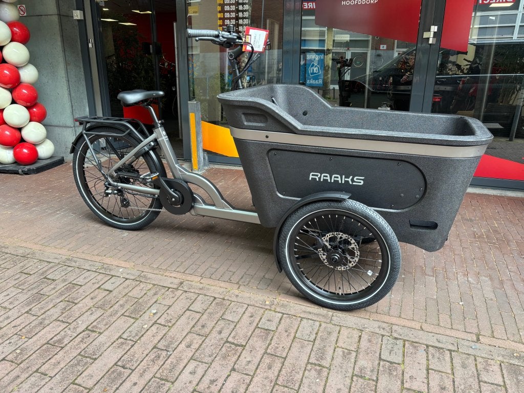 NIEUWE elektrische bakfiets met EPP bak nu bij t FIETSHOKJE, Niet ingevuld, Nieuw, Minder dan 47 cm, 50 km per accu of meer