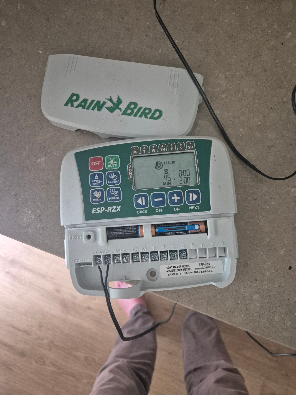 Rain Bird ESP-RZX beregeningscomputer 4 groepen, Verzenden