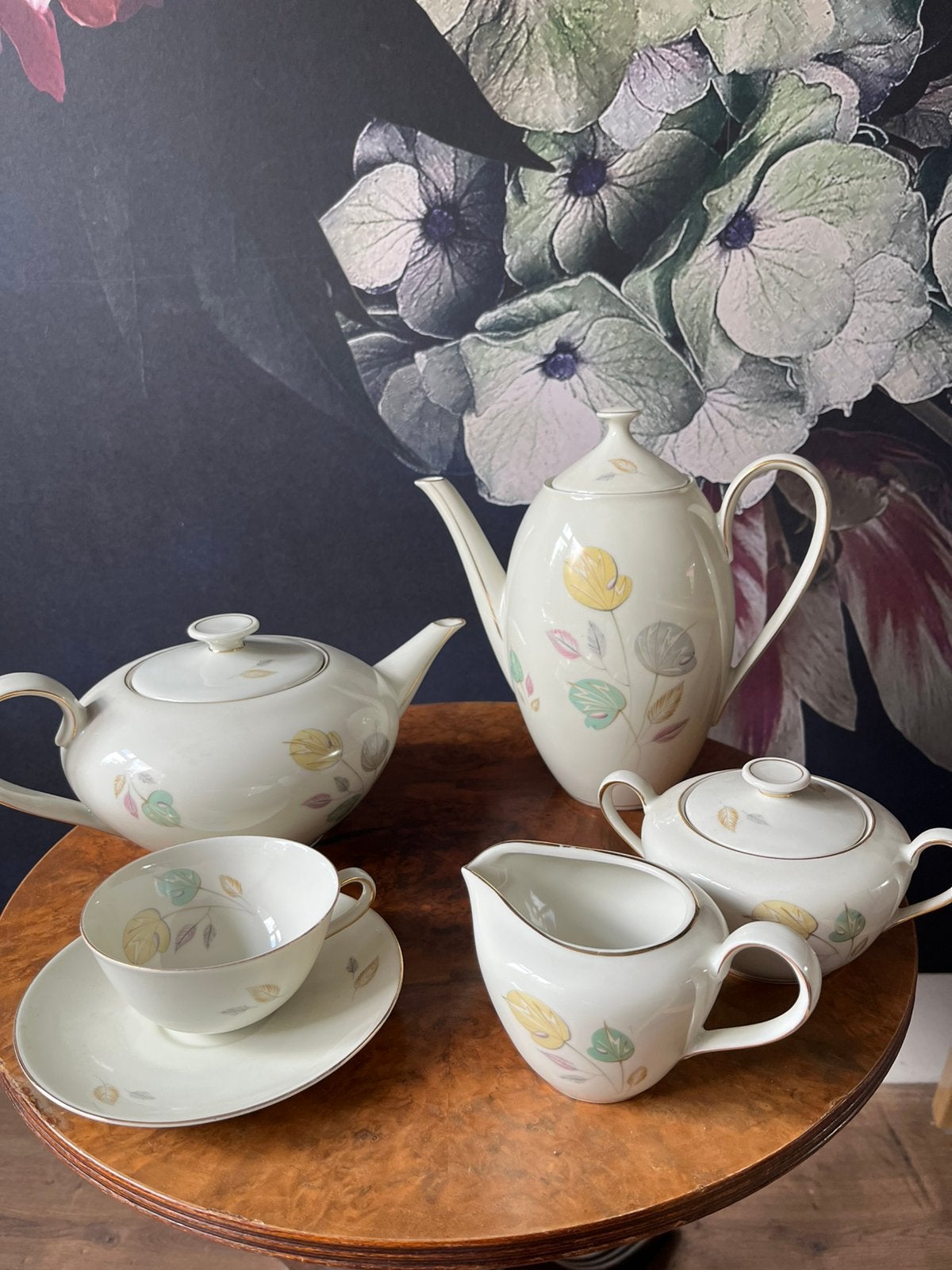 Vintage Winterling Marktleuthen Bavaria theeservies, Ophalen