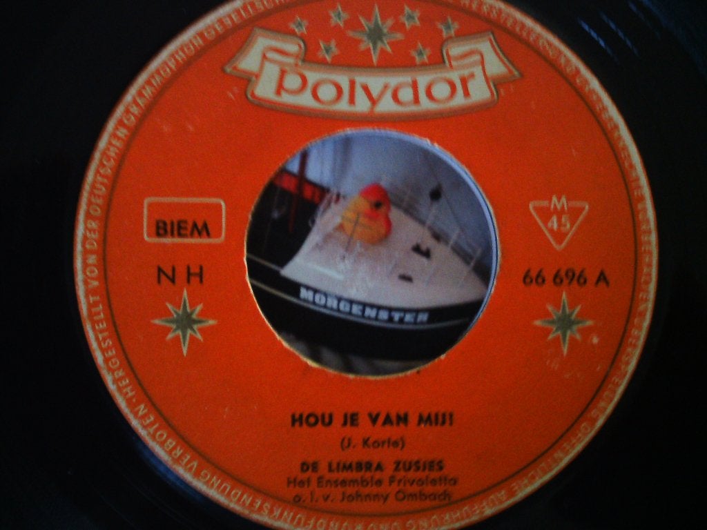 De Limbra Zusjes - Hou Je Van Mij (Polydor 66 696 A)  3a, Cd's en Dvd's, Vinyl Singles, 7 inch, Ophalen of Verzenden, Zo goed als nieuw