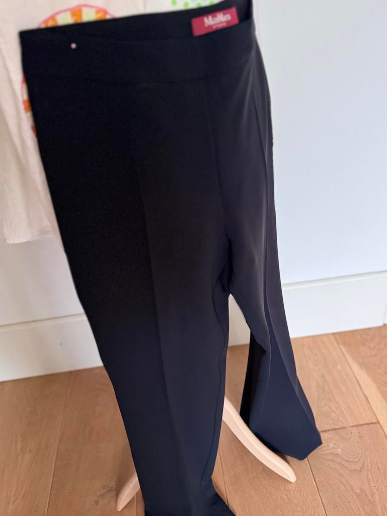 Max Mara Pantalon Zwart Maat 40 - Nieuw!, Maat 38/40 (M), Verzenden, Zwart, Nieuw