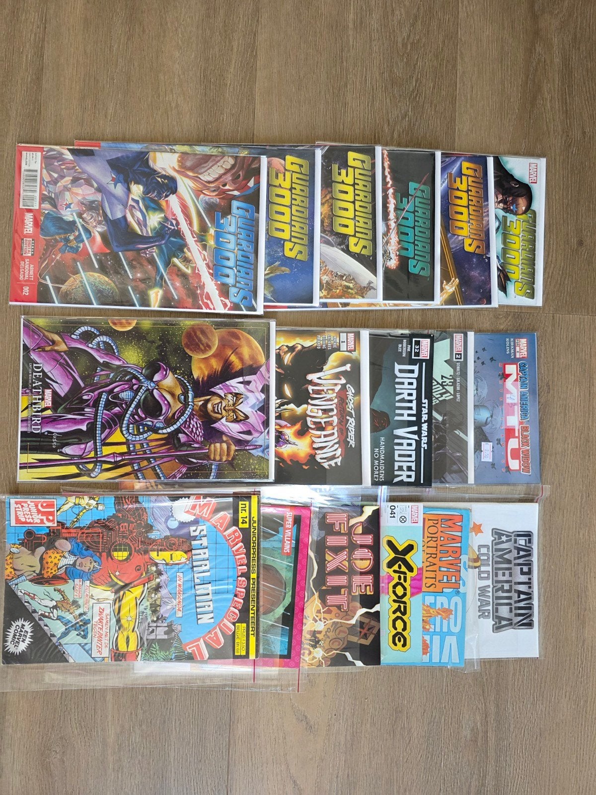 Lot van 17 Marvel Comics: Guardians, Darth Vader, X-Force, Boeken, Strips | Comics, Meerdere comics, Ophalen of Verzenden, Amerika