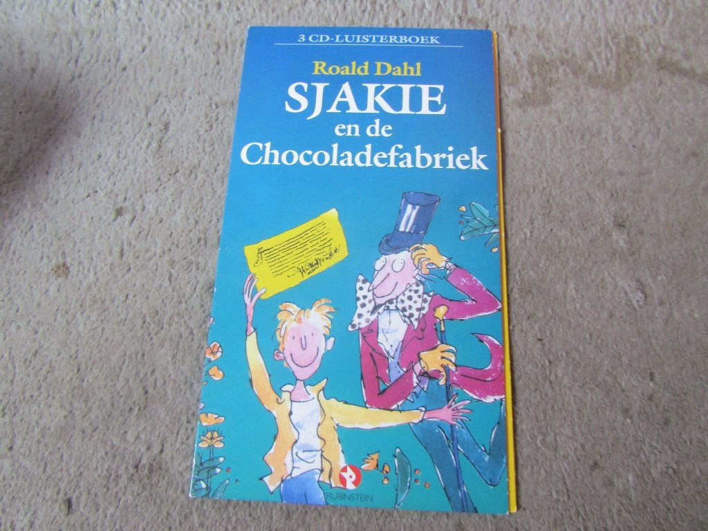 Luisterboek: Sjakie en de chocoladefarbiek van Roald Dahl, Roald Dahl, Kind, Cd, Ophalen of Verzenden