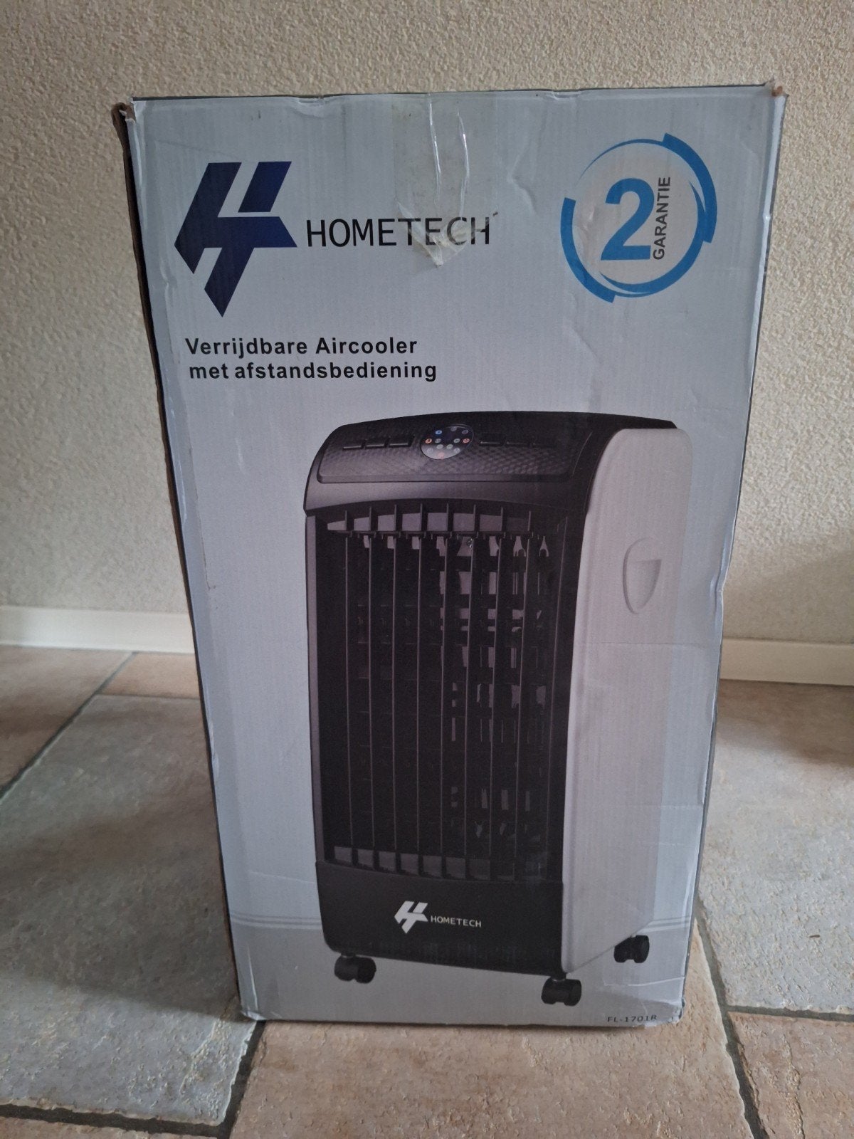 Hometech Verrijdbare Aircooler met Afstandsbediening, Witgoed en Apparatuur, Airco's, Ophalen of Verzenden