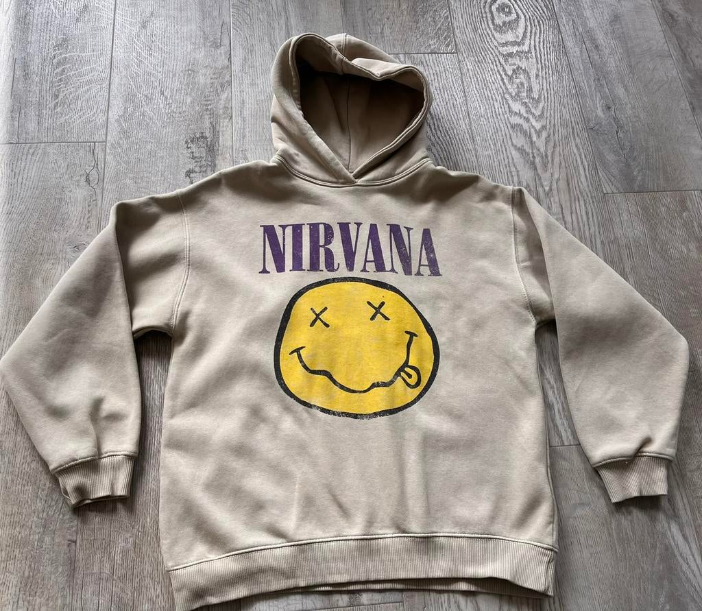 Zara Nirvana hoodie maat 164, Ophalen of Verzenden, Zo goed als nieuw, Meisje, Trui of Vest
