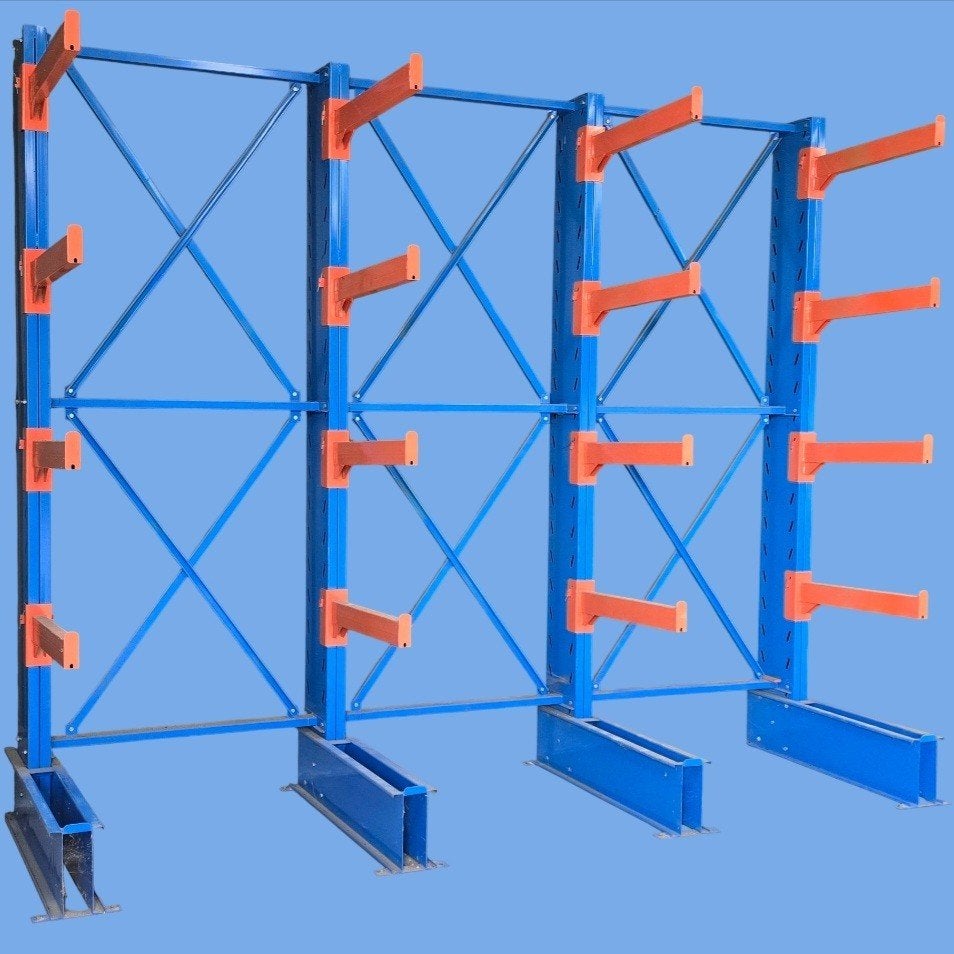 Stelling 320 hoog 395 breed 80 diep, nuttig draagarmstelling, Ophalen