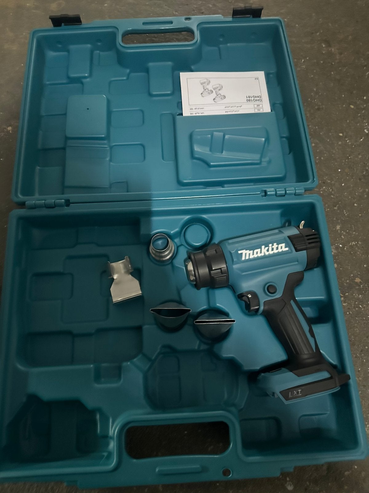 Nieuw Makita DHG181ZJ draadloze accu heteluchtpistool, Doe-het-zelf en Verbouw, Gereedschap | Boormachines, Ophalen of Verzenden