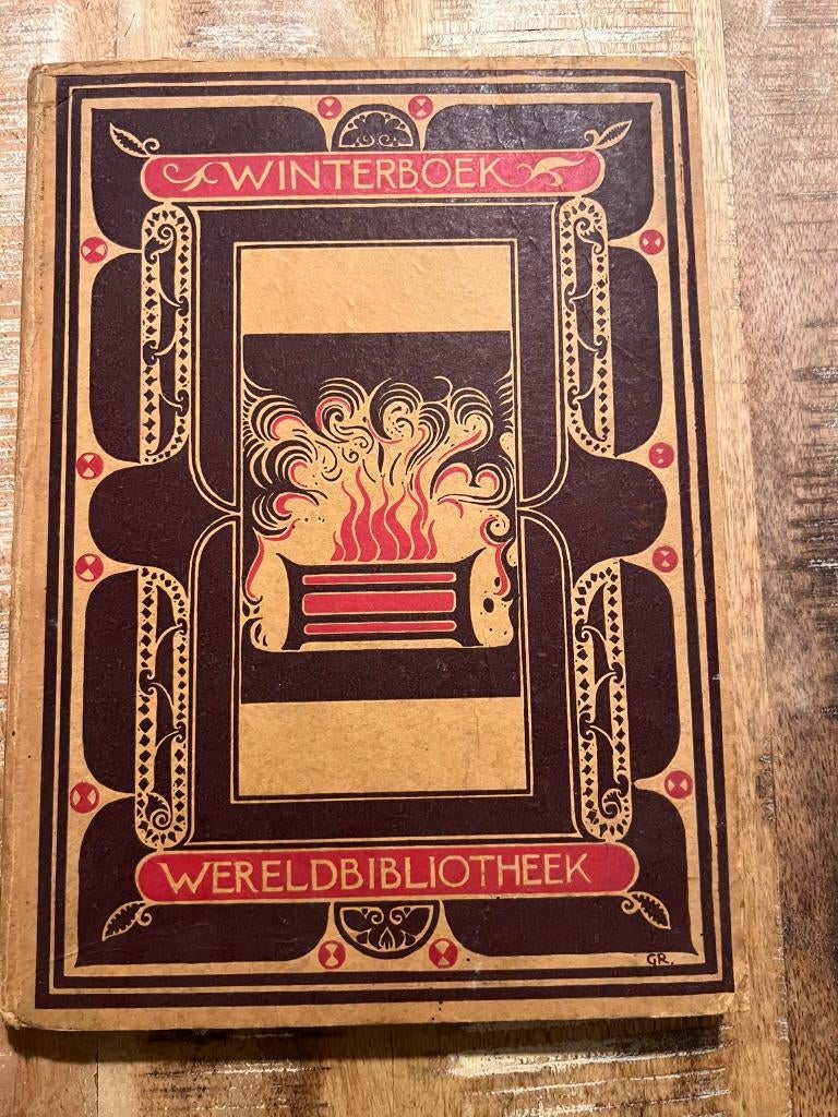 Zevende Winterboek van de wereldbibliotheek 1928 - 1929, Ophalen of Verzenden