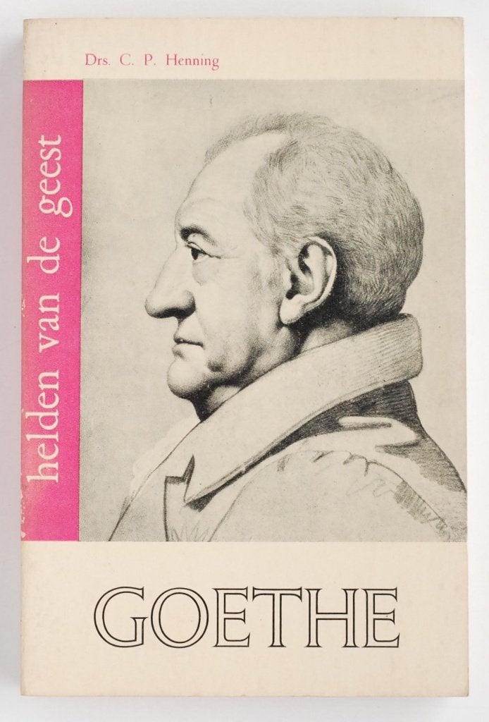 Johann Wolfgang Goethe - Biografie Helden van den geest 1963, Boeken, Zo goed als nieuw, Drs. C.P. Henning, Verzenden, Overige