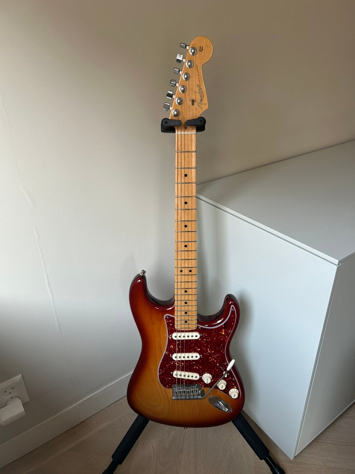 Fender Stratocaster USA, Ophalen, Zo goed als nieuw, Solid body, Fender