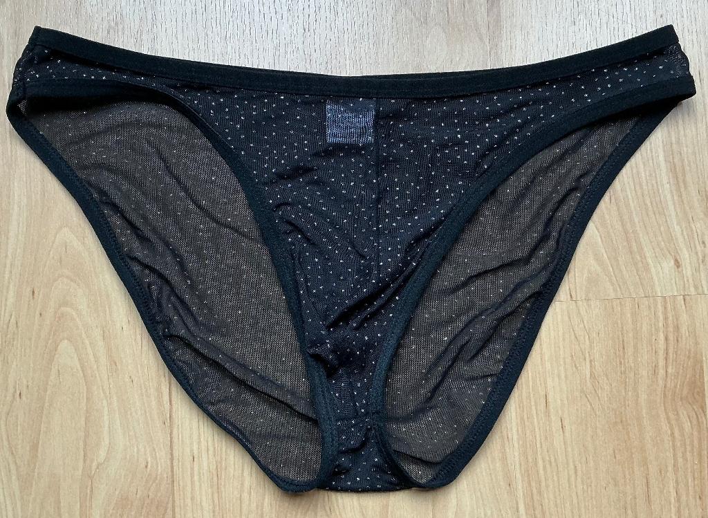 Slip met glinsters, maat S, gay / hetero, Kleding | Heren, Ondergoed, Ophalen of Verzenden, Zwart, Slip