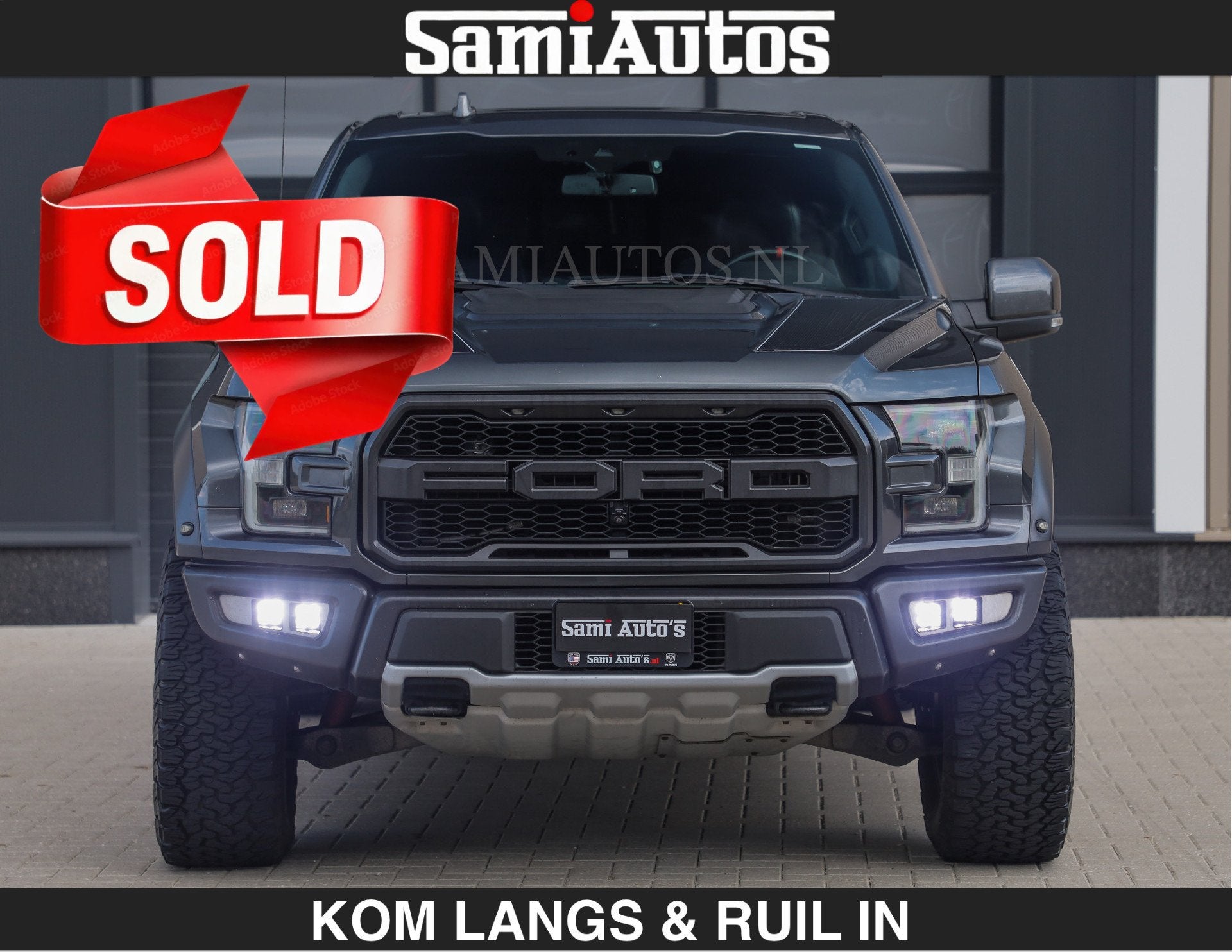 Ford USA F-150 RAPTOR | FACELIFT | 457 PK | DUBBELE CABINE |, Auto's, Automaat, Vierwielaandrijving, Adaptive Cruise Control, 750 kg