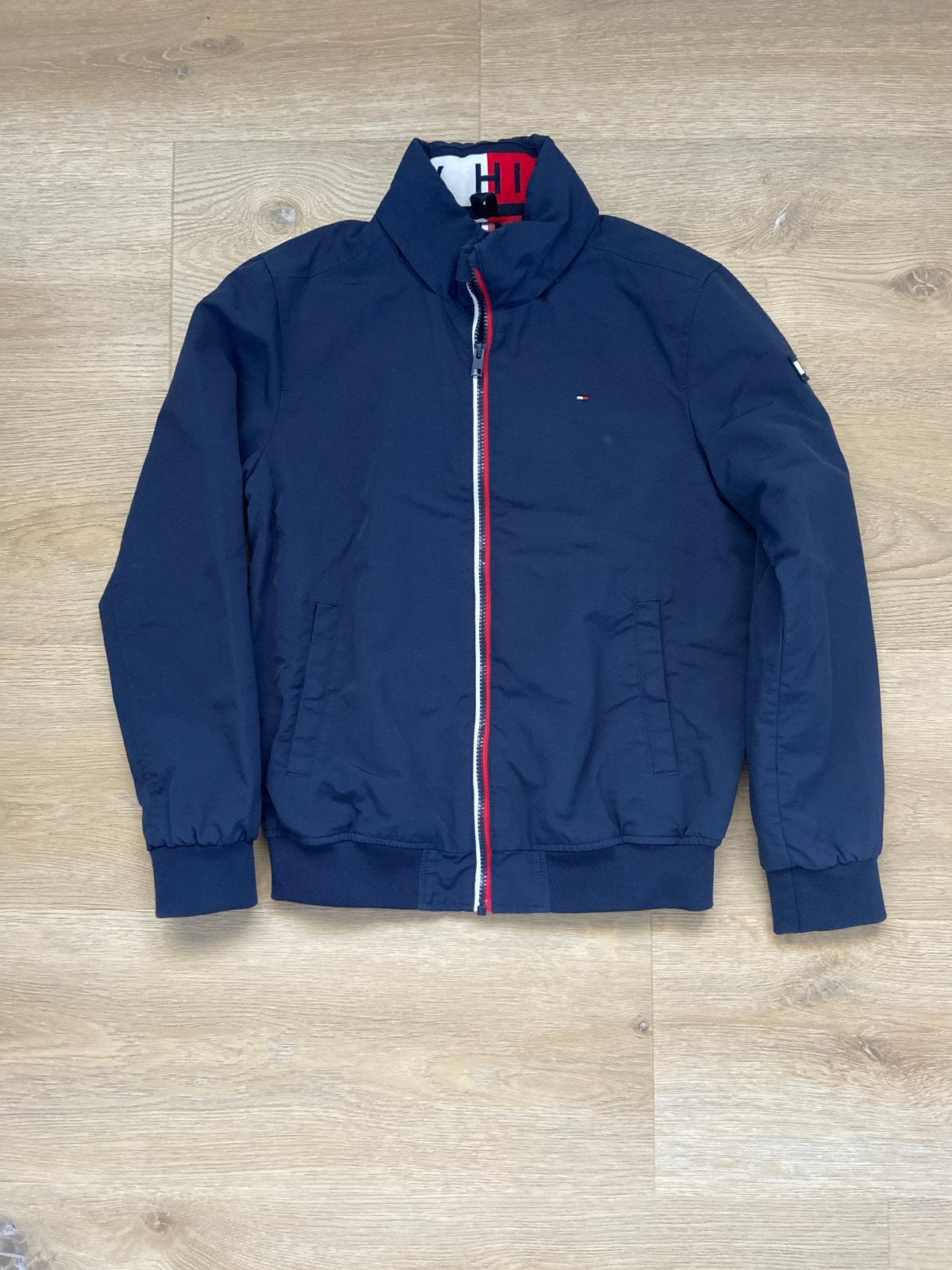 Tommy Hilfiger jas maat 164 (S), Ophalen of Verzenden, Nieuw, Maat 46 (S) of kleiner, Blauw