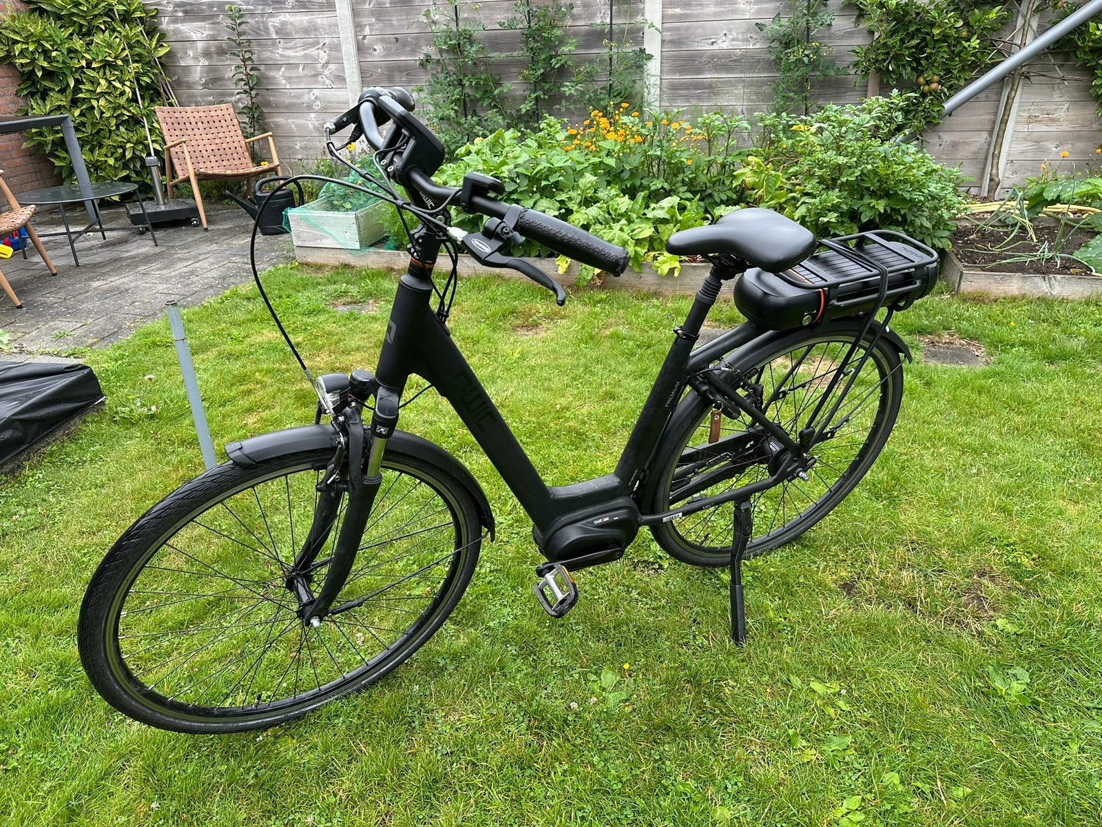 Elektrische fiets - Qwic Premium MN7VV Dli49, Fietsen en Brommers, Elektrische fietsen, Ophalen, Gebruikt, Minder dan 30 km per accu