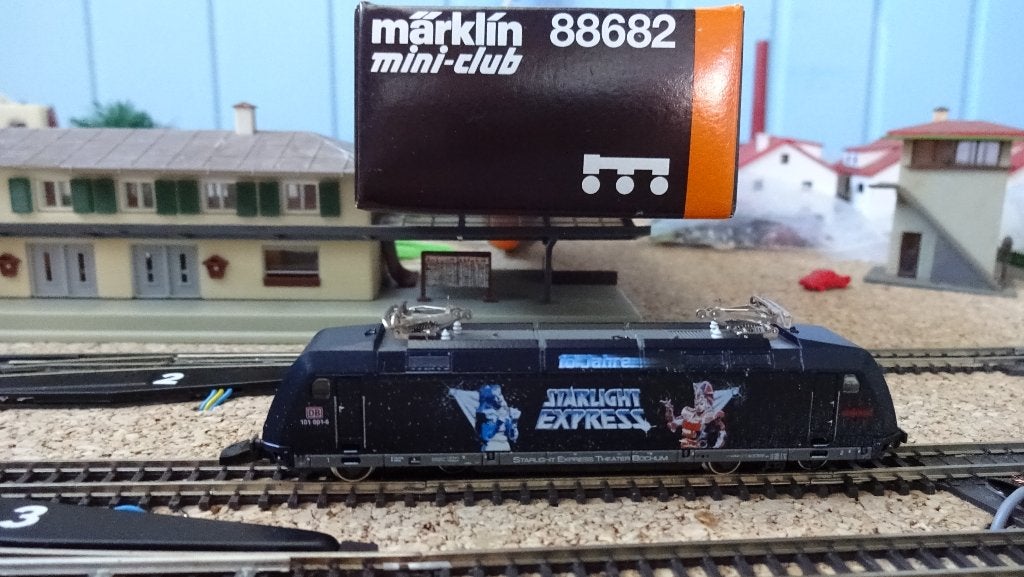 marklin z marklin miniclub spoor z., Wisselstroom, Gebruikt, Locomotief, Verzenden