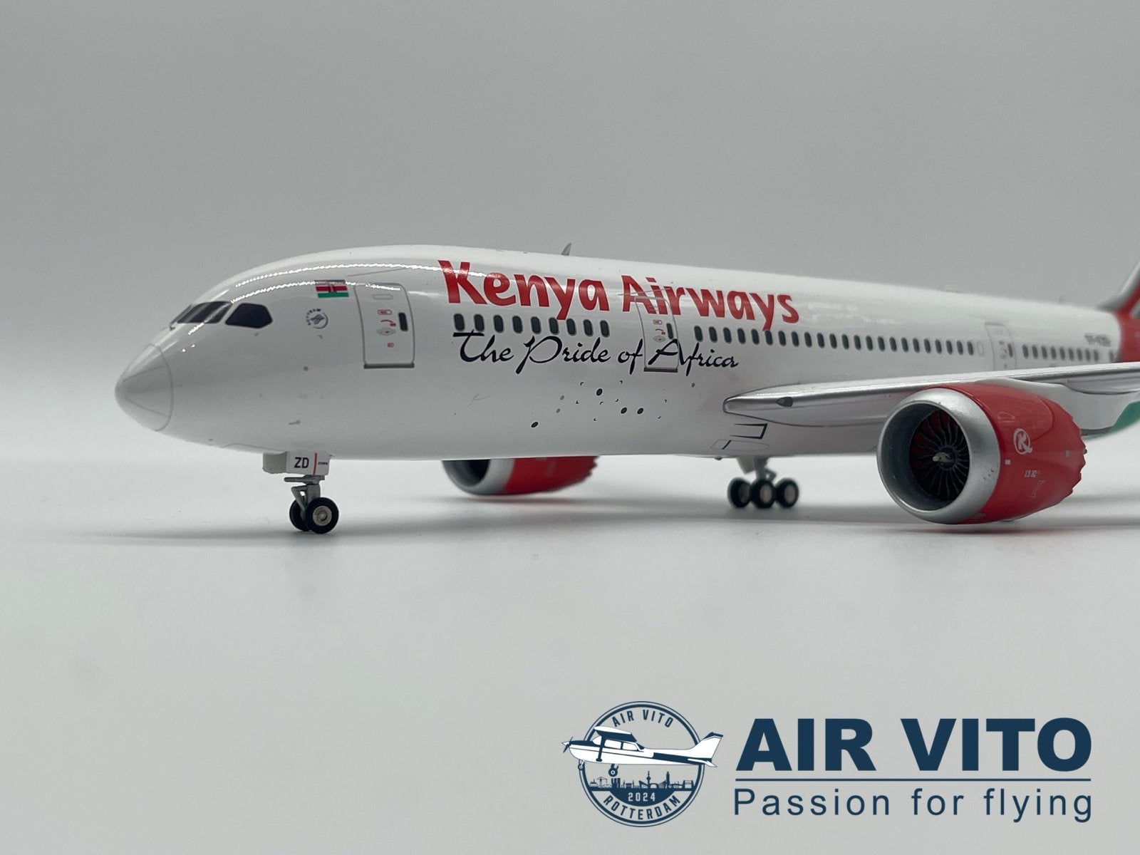 Kenya Airways 787 Schaalmodel 1:200 Inflight Metaal Nieuw, Schaalmodel, ., Nieuw, Ophalen of Verzenden