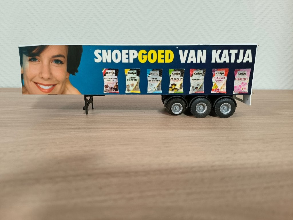 Lion Car oplegger 8, Ophalen of Verzenden, Gebruikt, Bus of Vrachtwagen, Lion Toys