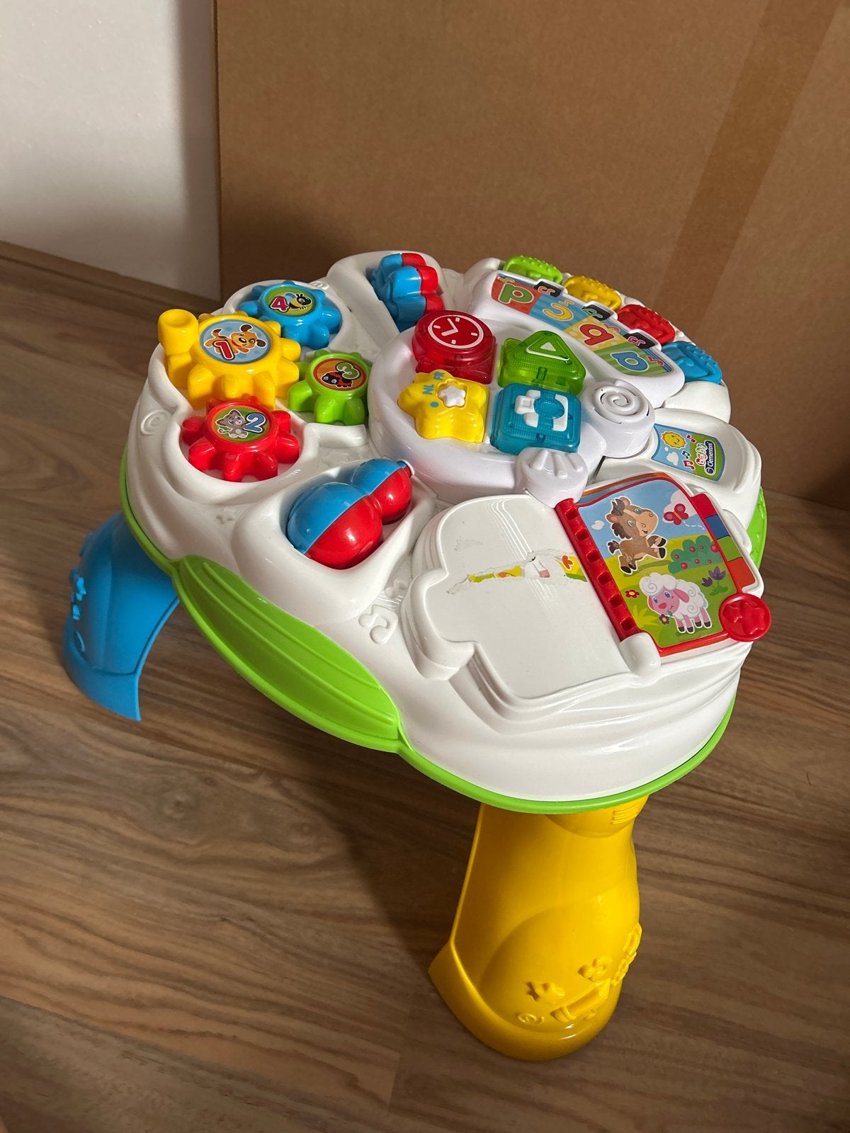 Clementoni Baby Speeltafel - NL/FR gesproken, Ophalen, Gebruikt, Overige typen, Met geluid