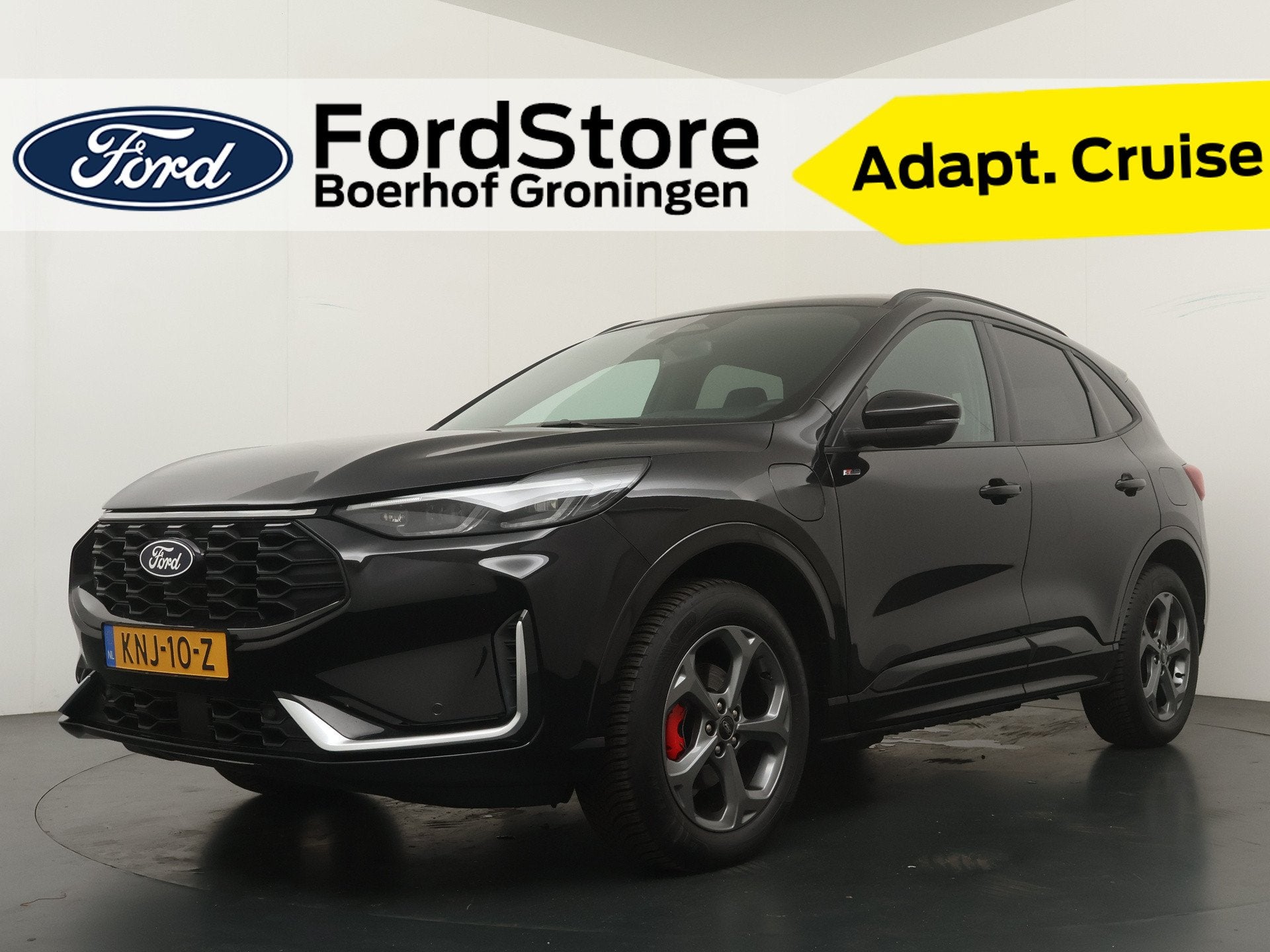 Ford Kuga 2.5 PHEV 243 pk ST-Line X I AGR stoelen I Adapt Cr, 14 kWh, Gebruikt, Zwart, Zwart
