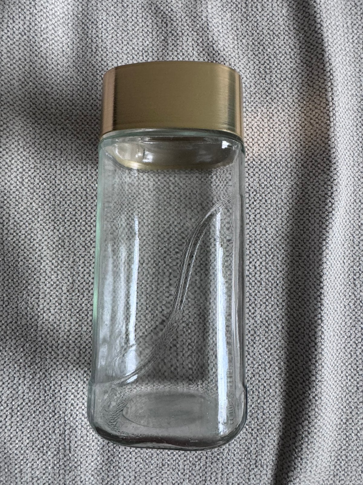 Nescafé glazen pot(ten), Ophalen, Glas, Zo goed als nieuw, Voorraadpot
